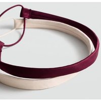 Satinierter Stretch-Haarband von Mango