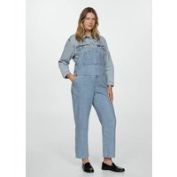 Umstands-Latzhose aus Jeans von Mango