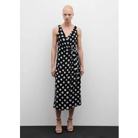 Wickelkleid mit Polka Dots von Mango