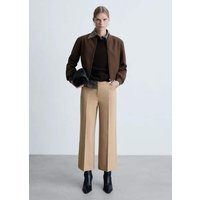 Wideleg-Bundfaltenhose von Mango