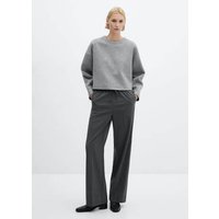 Wideleg-Hose mit Stretchbund von Mango