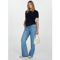 Wideleg-Umstandsjeans von Mango