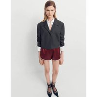 Wollblazer in Cropped-Länge von Mango