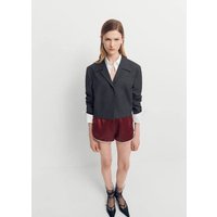 Wollblazer in Cropped-Länge von Mango