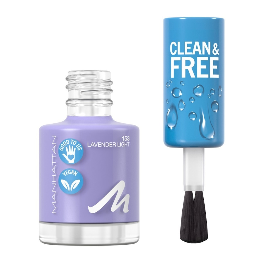 Manhattan Manhattan Clean & Free Nail Polish nagellack 8.0 ml Manhattan Manhattan Clean & Free Nail Polish nagellack 8.0 ml von Manhattan