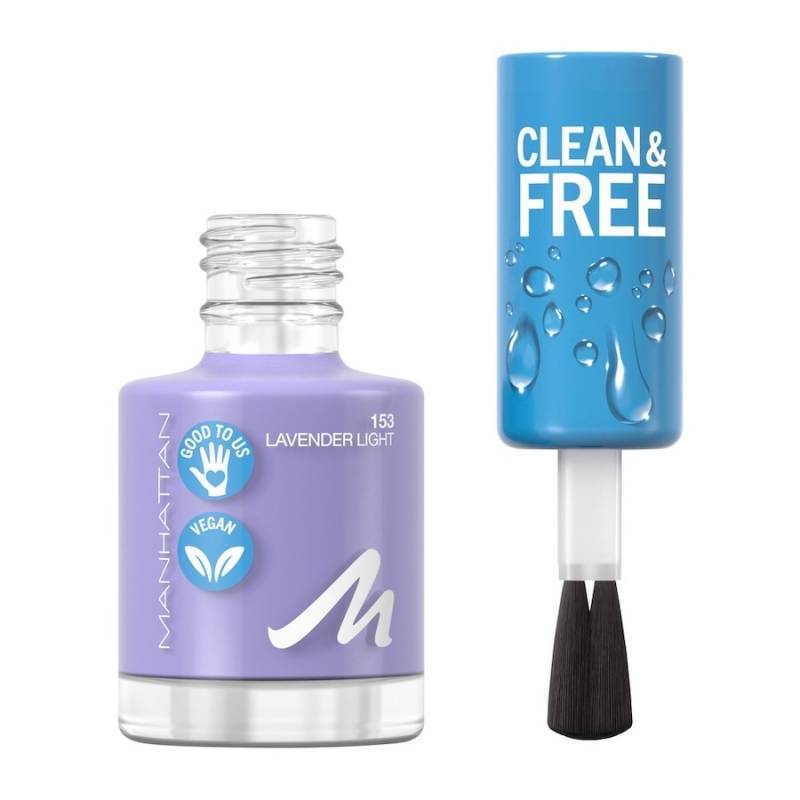 Manhattan  Manhattan Clean & Free Nail Polish nagellack 8.0 ml von Manhattan