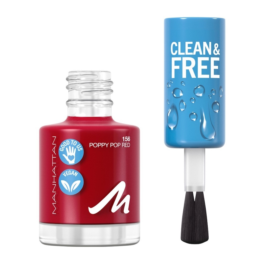 Manhattan Manhattan Clean & Free Nail Polish nagellack 8.0 ml Manhattan Manhattan Clean & Free Nail Polish nagellack 8.0 ml von Manhattan
