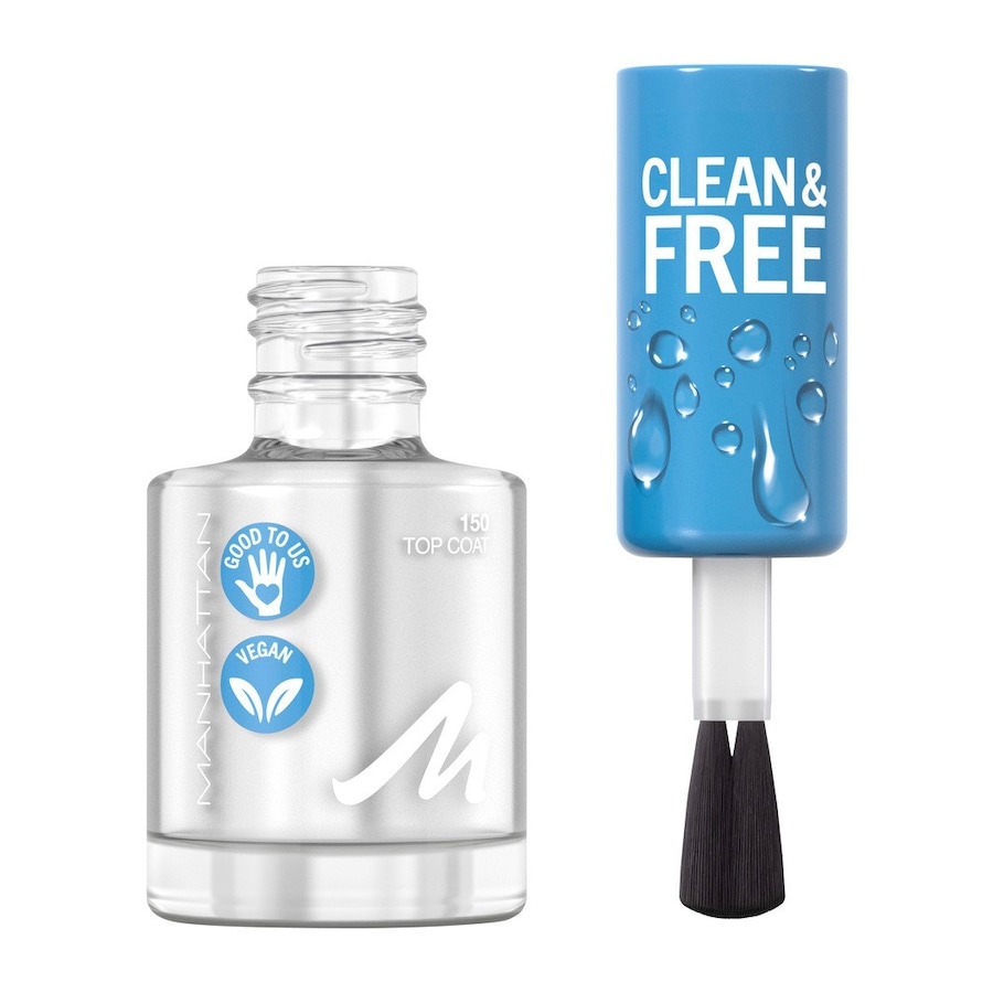 Manhattan Manhattan Clean & Free Nail Polish nagellack 8.0 ml Manhattan Manhattan Clean & Free Nail Polish nagellack 8.0 ml von Manhattan