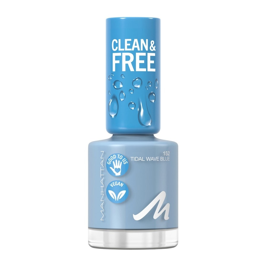 Manhattan Manhattan Clean & Free Nail Polish nagellack 8.0 ml Manhattan Manhattan Clean & Free Nail Polish nagellack 8.0 ml von Manhattan