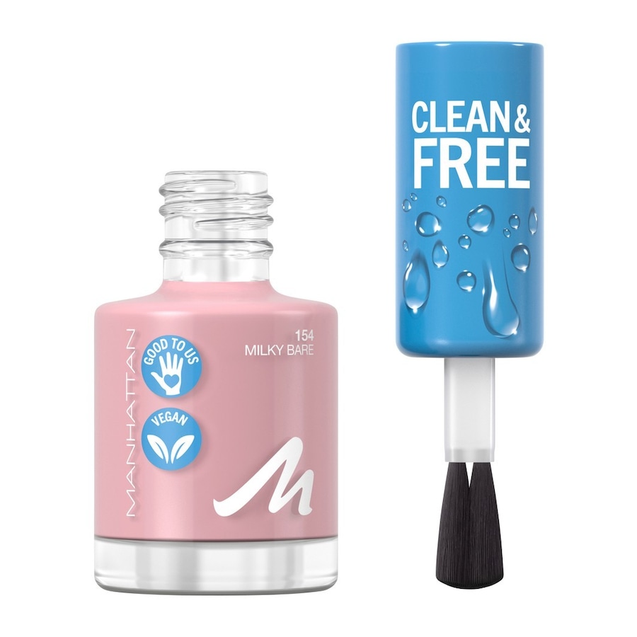 Manhattan Manhattan Clean & Free Nail Polish nagellack 8.0 ml Manhattan Manhattan Clean & Free Nail Polish nagellack 8.0 ml von Manhattan