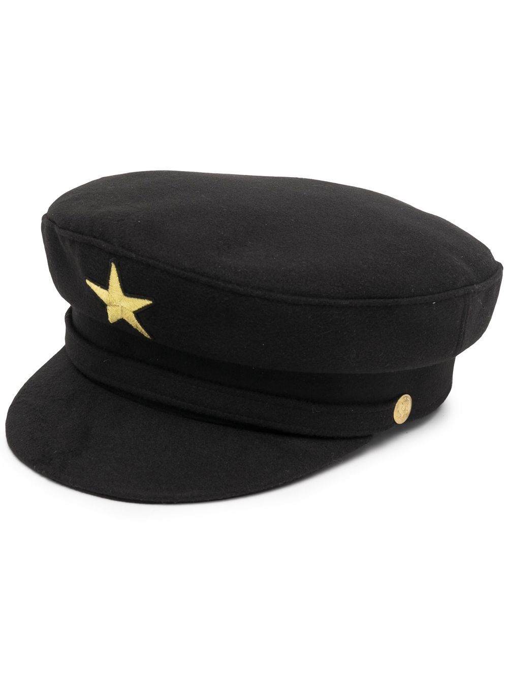 Manokhi embroidered star cap - Black von Manokhi