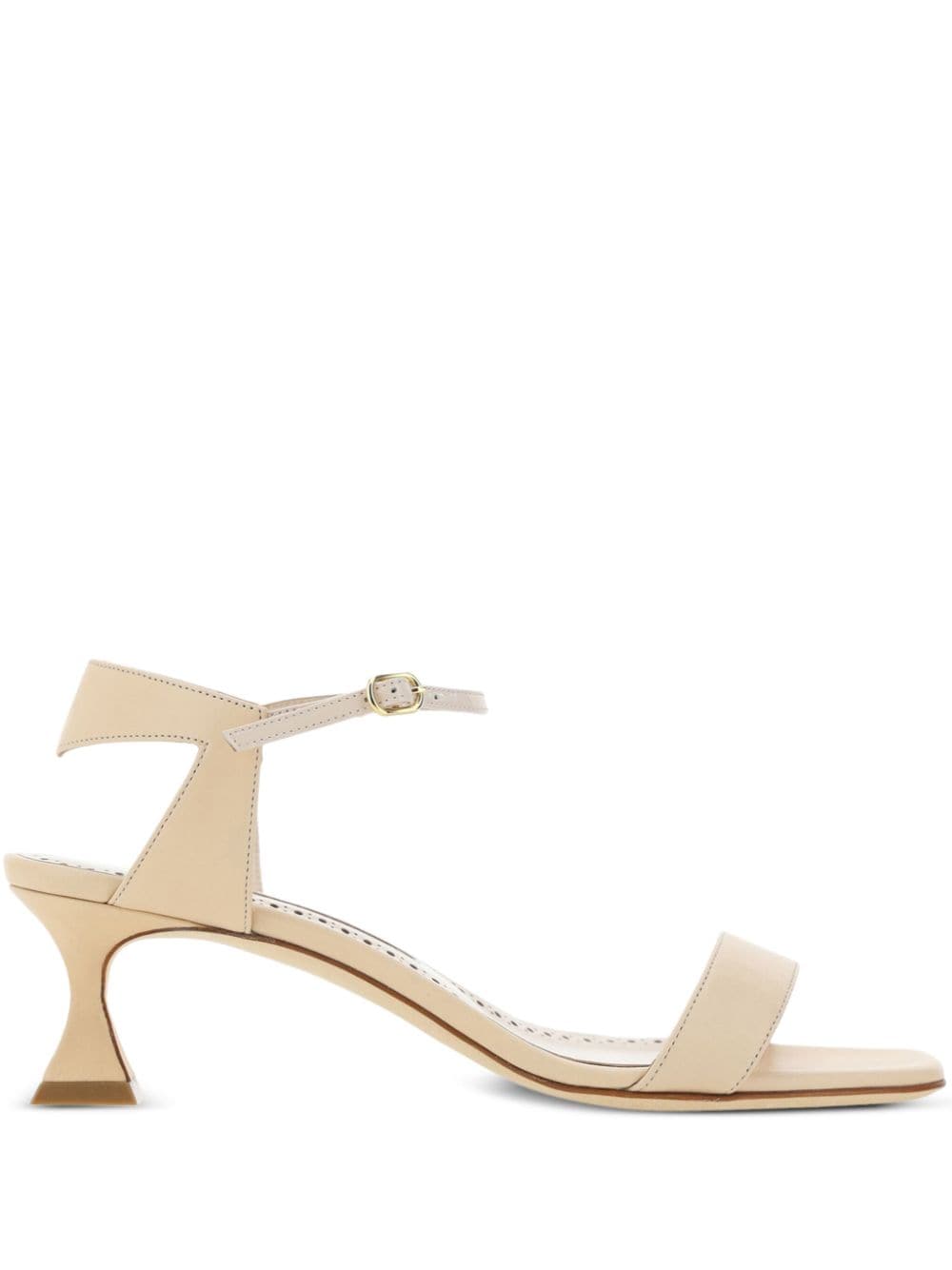 Manolo Blahnik 50mm Begasan sandals - Neutrals von Manolo Blahnik