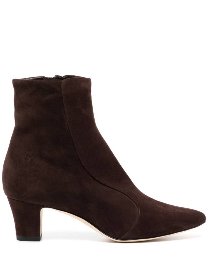 Manolo Blahnik 50mm Myconia boots - Brown von Manolo Blahnik