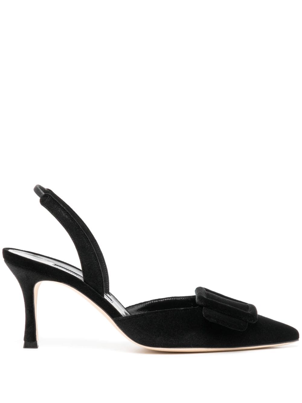 Manolo Blahnik 70mm Maysli pumps - Black von Manolo Blahnik