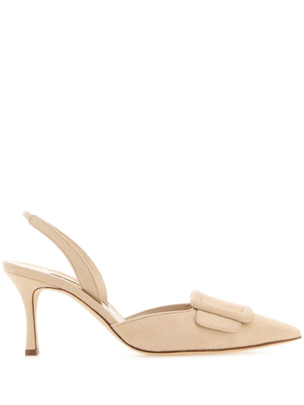 Manolo Blahnik 70mm Maysli pumps - Neutrals von Manolo Blahnik