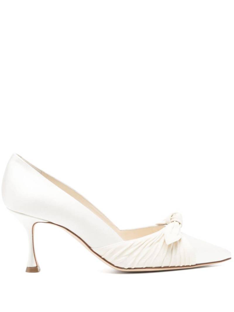 Manolo Blahnik 70mm Terka pumps - White von Manolo Blahnik