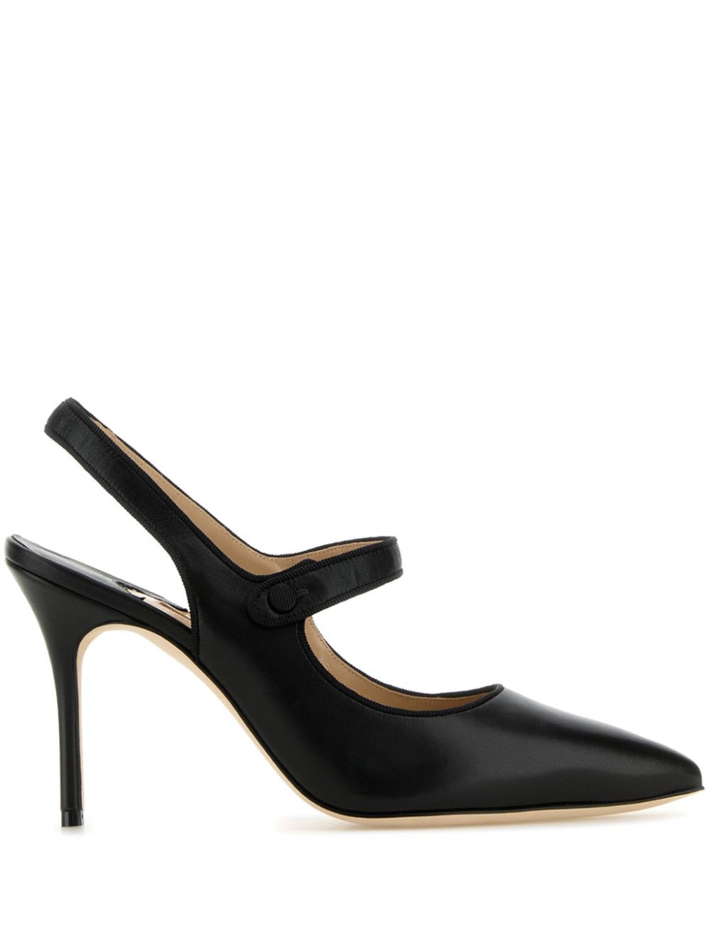 Manolo Blahnik 90mm Camparisli pumps - Black von Manolo Blahnik