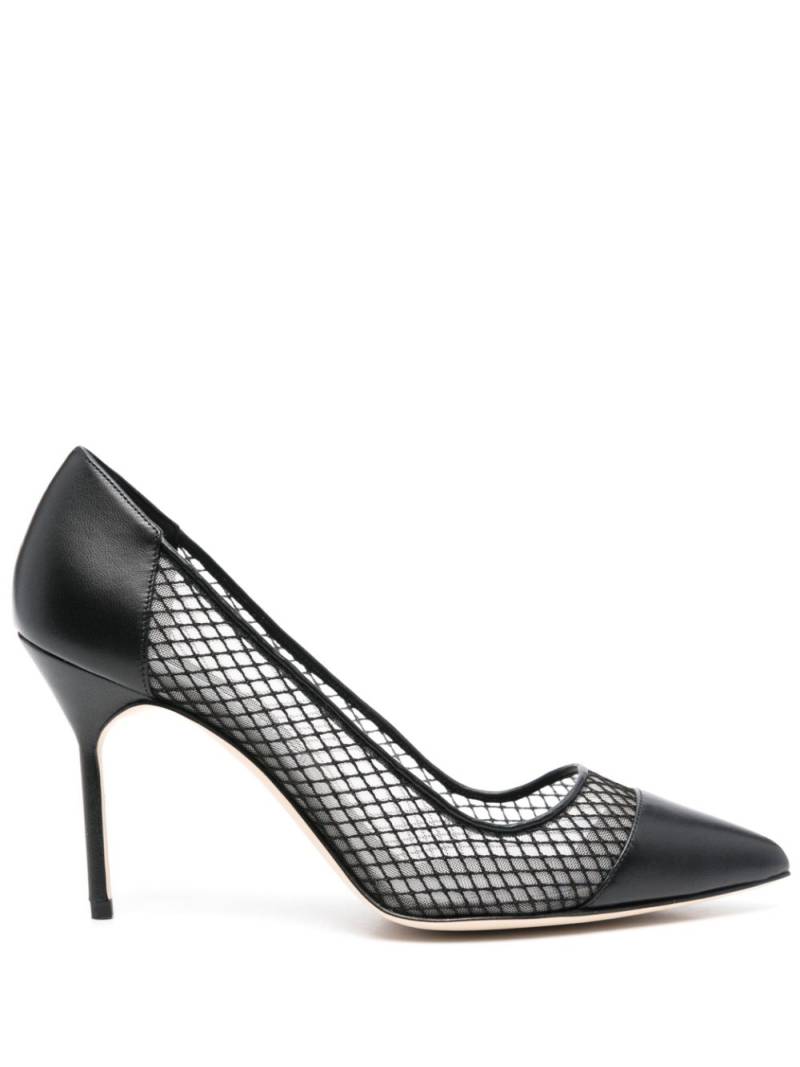 Manolo Blahnik 90mm Capcour pumps - Black von Manolo Blahnik