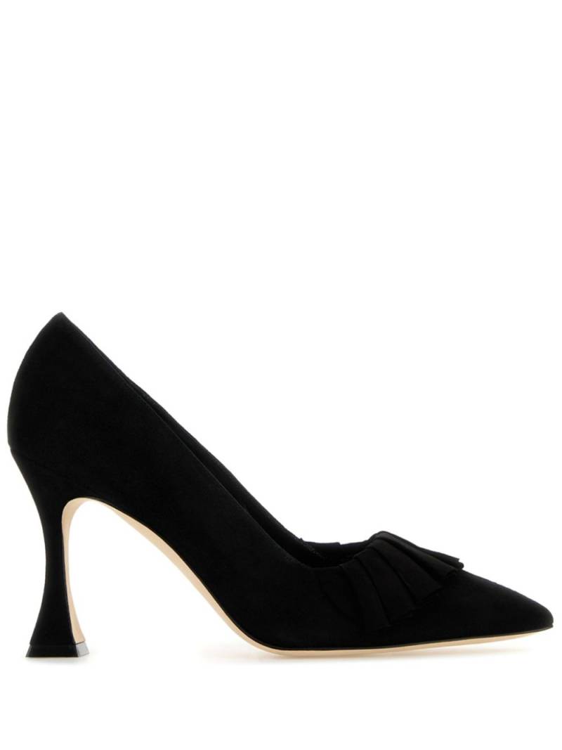 Manolo Blahnik 90mm Espanhi pumps - Black von Manolo Blahnik