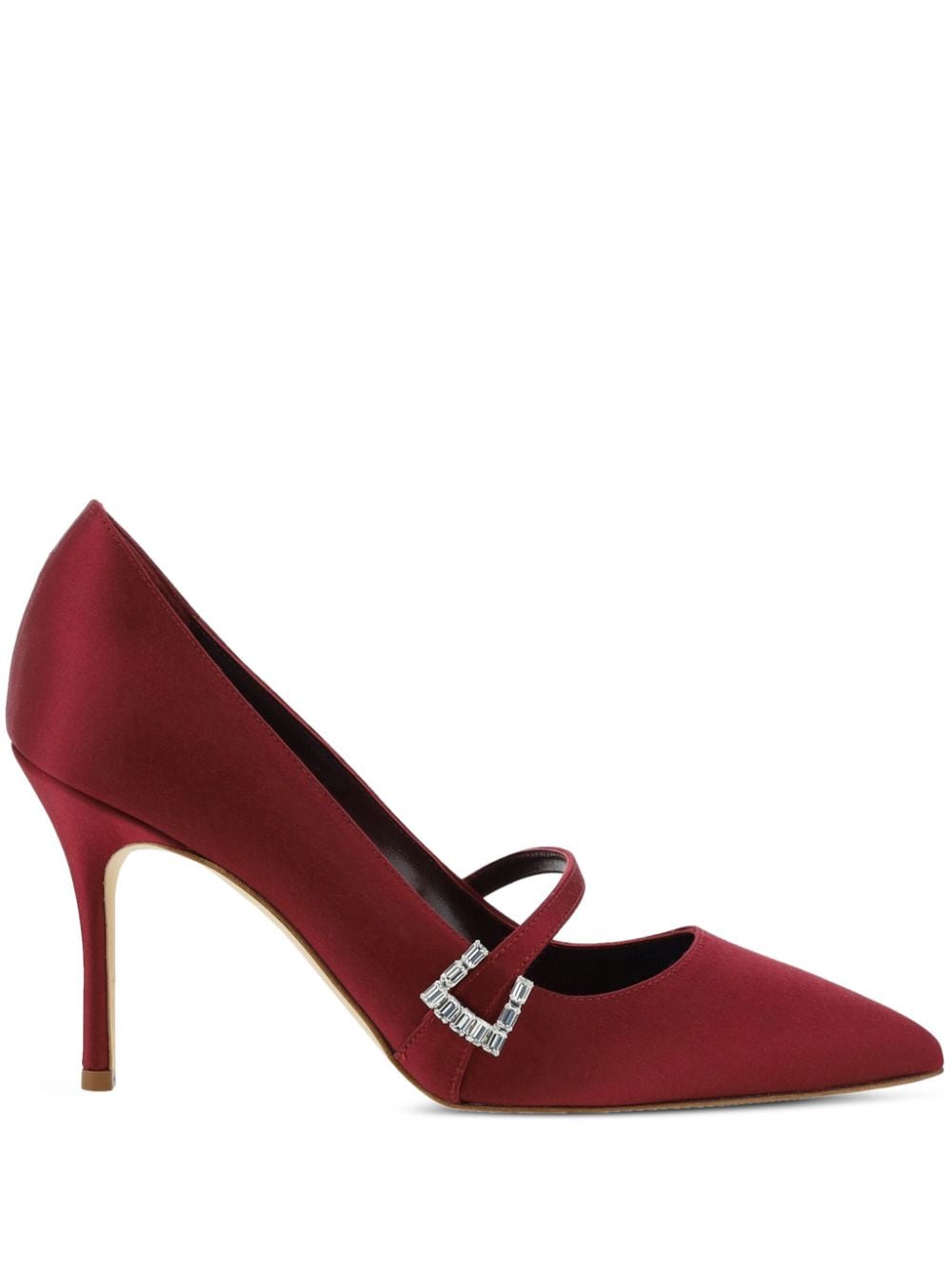 Manolo Blahnik 90mm Ramima Fabio pumps - Red von Manolo Blahnik