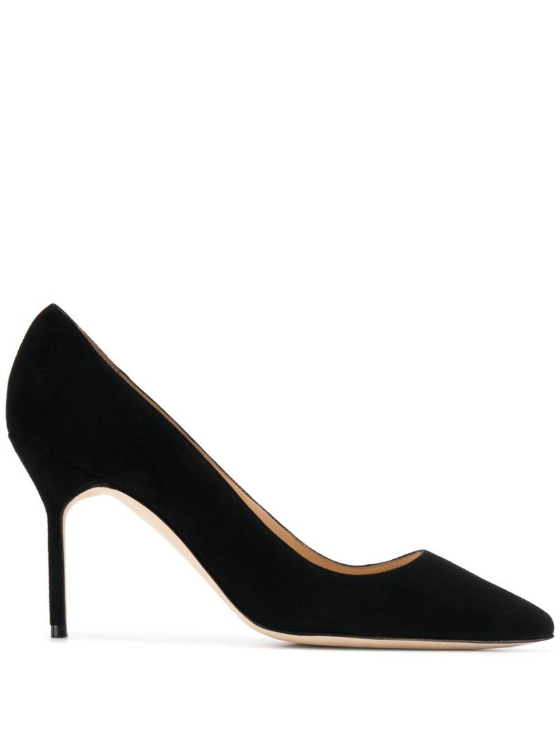 Manolo Blahnik BB 90mm pointed pumps - Black von Manolo Blahnik