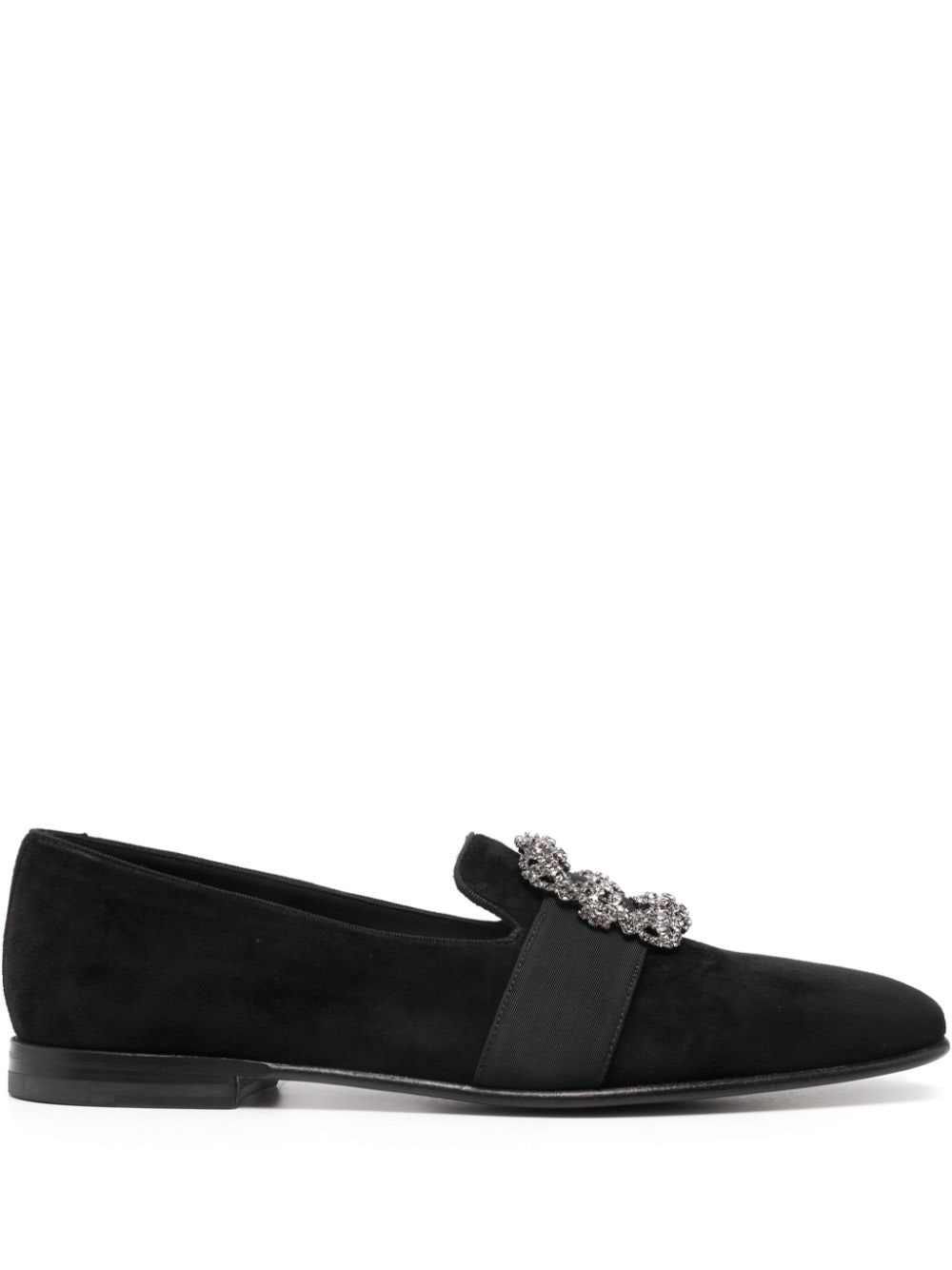 Manolo Blahnik Carlton loafers - Black von Manolo Blahnik