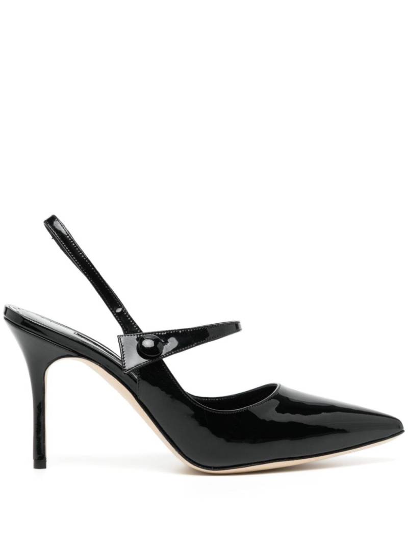 Manolo Blahnik Didion Fabio pumps - Black von Manolo Blahnik