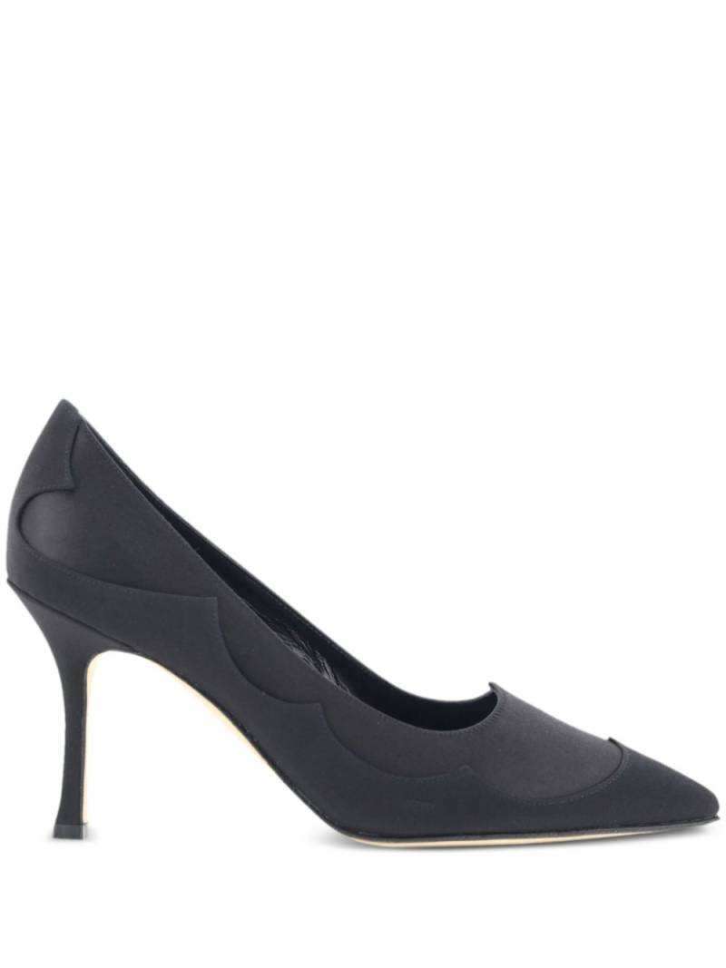 Manolo Blahnik Fabrakahi 90mm pumps - Black von Manolo Blahnik