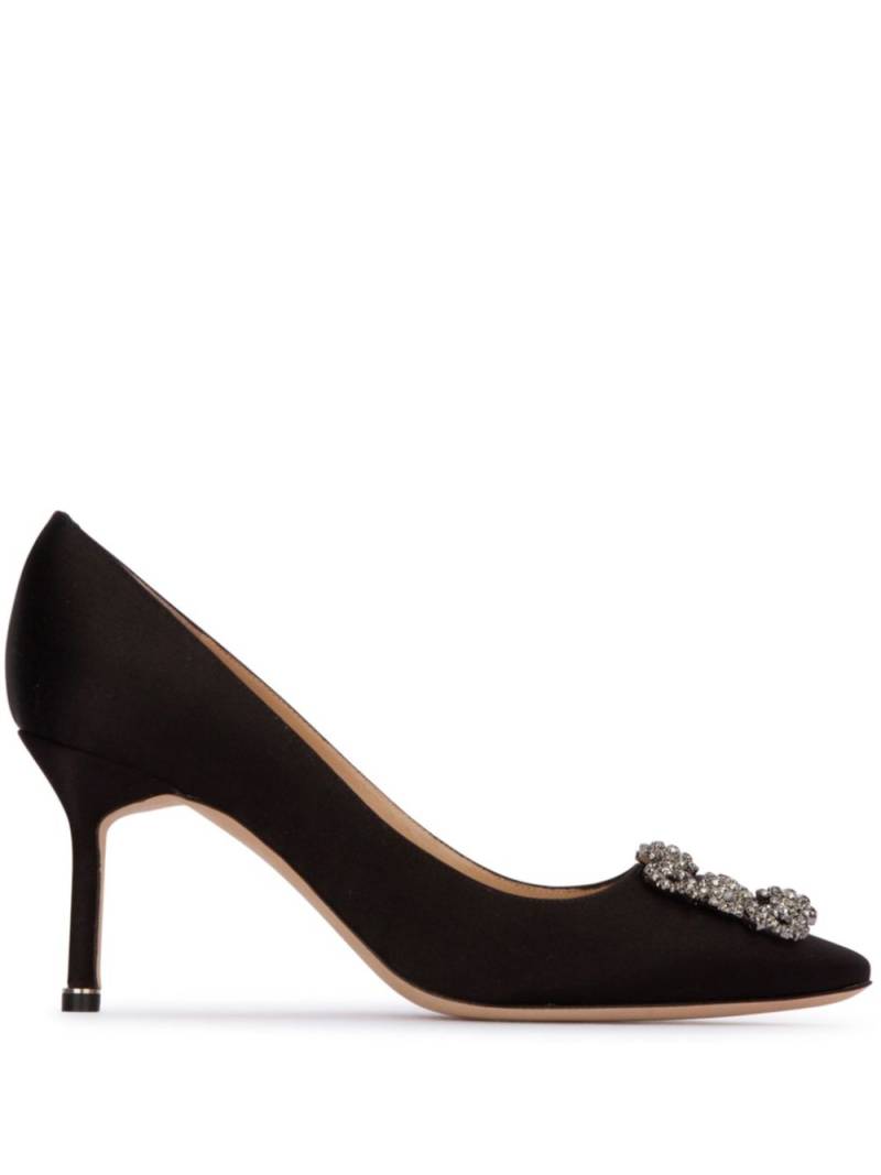 Manolo Blahnik Hangisi pumps - Black von Manolo Blahnik