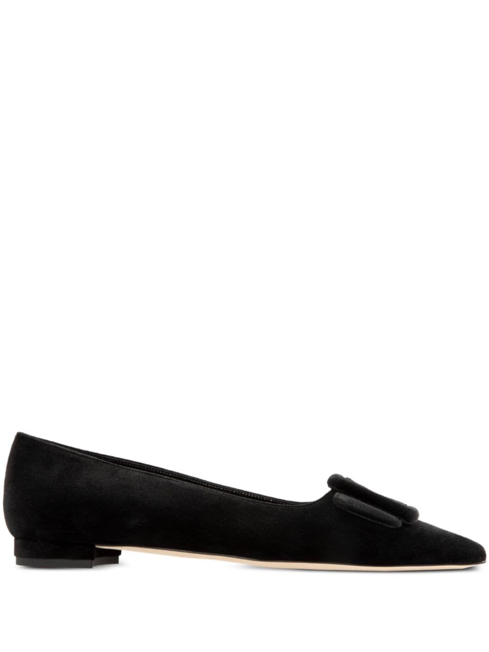 Manolo Blahnik Maysale ballet flats - Black von Manolo Blahnik