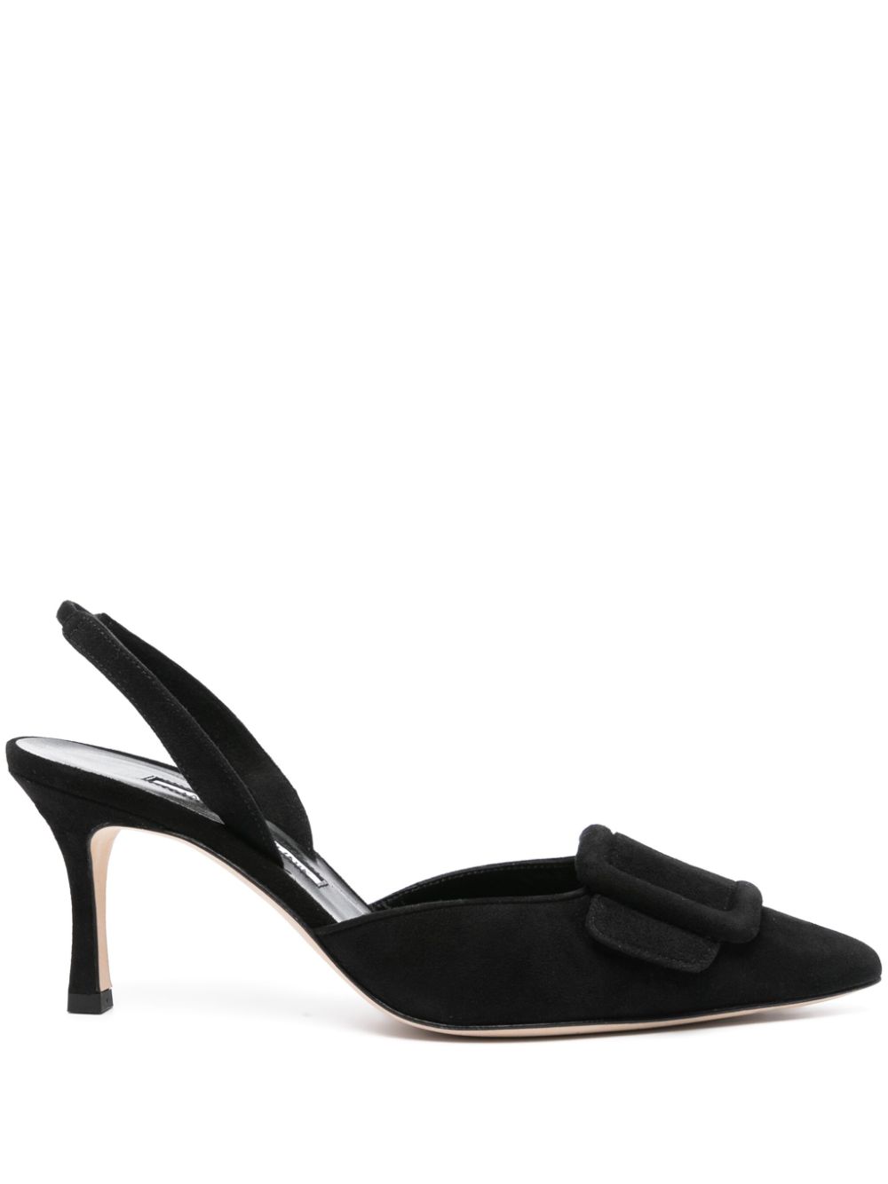 Manolo Blahnik Maysli slingback pumps - Black von Manolo Blahnik