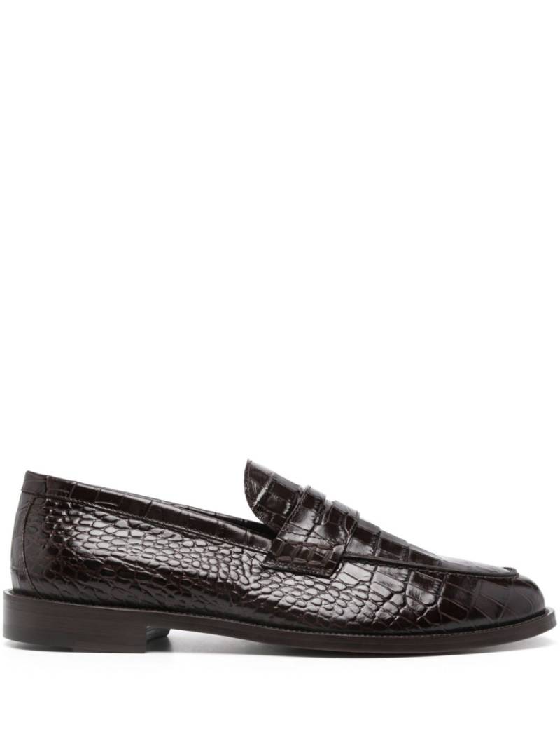 Manolo Blahnik Perry loafers - Brown von Manolo Blahnik