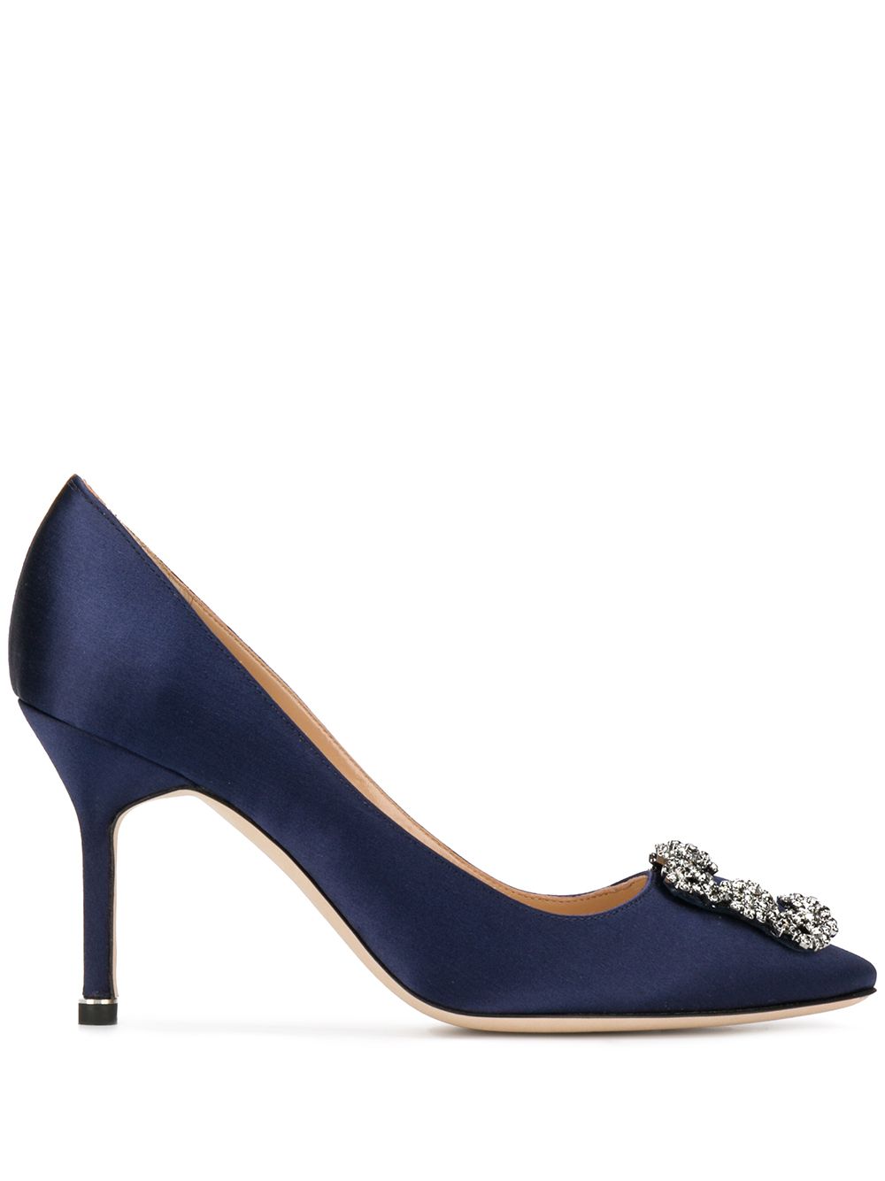 Manolo Blahnik Scorpion Hangisi pumps - Blue von Manolo Blahnik