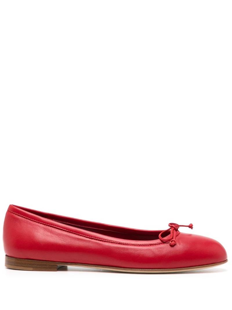 Manolo Blahnik Veralli ballerina shoes - Red von Manolo Blahnik