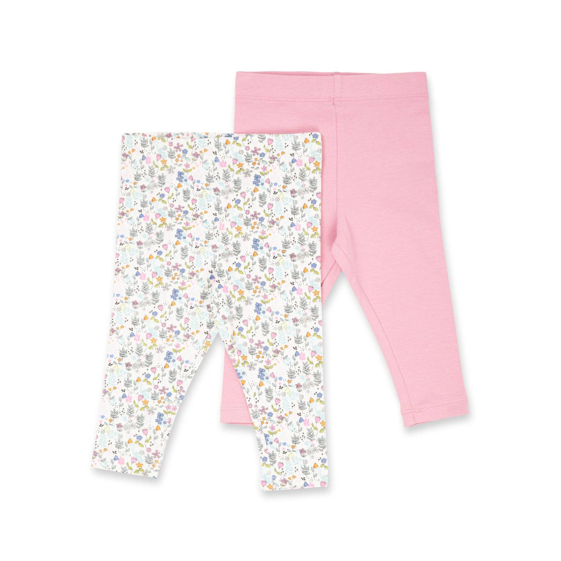 Duopack, Leggings Unisex Pink 104 von Manor Baby