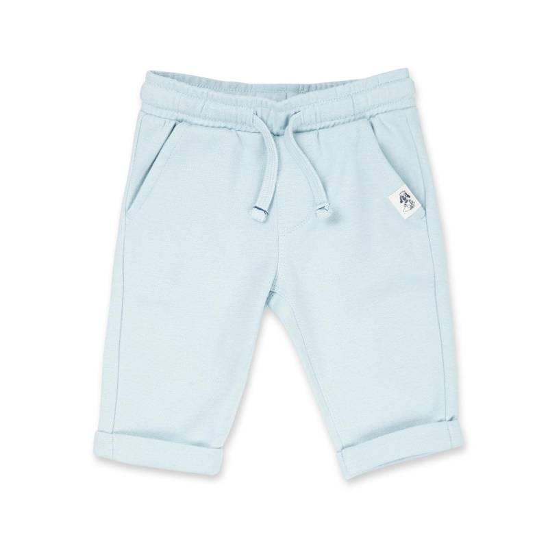 Jogginghose Mit Bündchen Unisex Hellblau 104 von Manor Baby