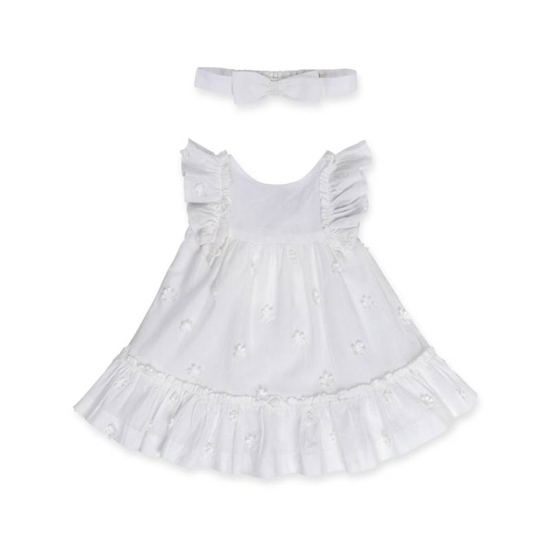 Kleid Unisex Weiss 110 von Manor Baby