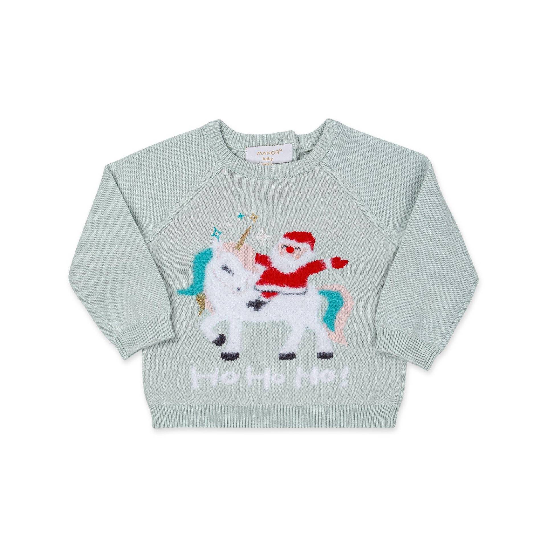 Pullover Unisex Mint 68 von Manor Baby