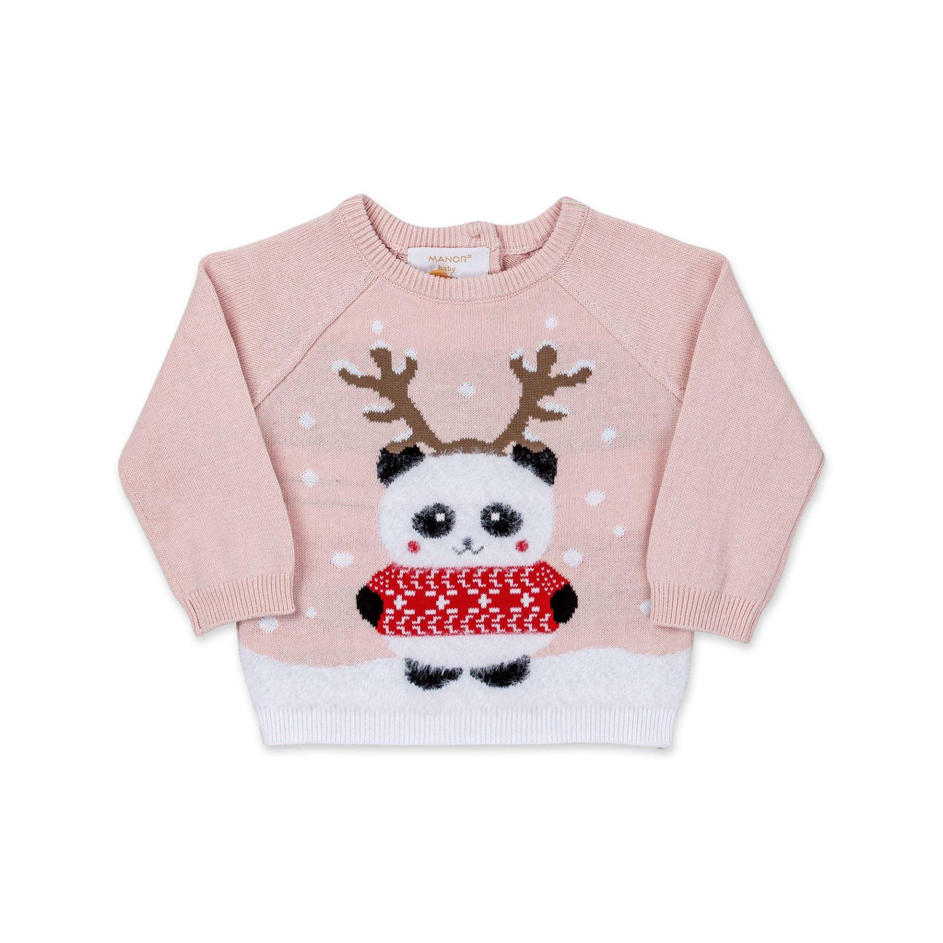 Pullover Unisex Rosa 68 von Manor Baby