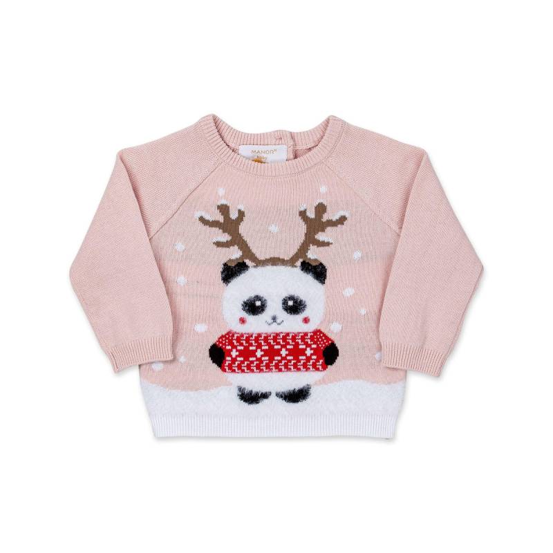 Pullover Unisex Rosa 86 von Manor Baby