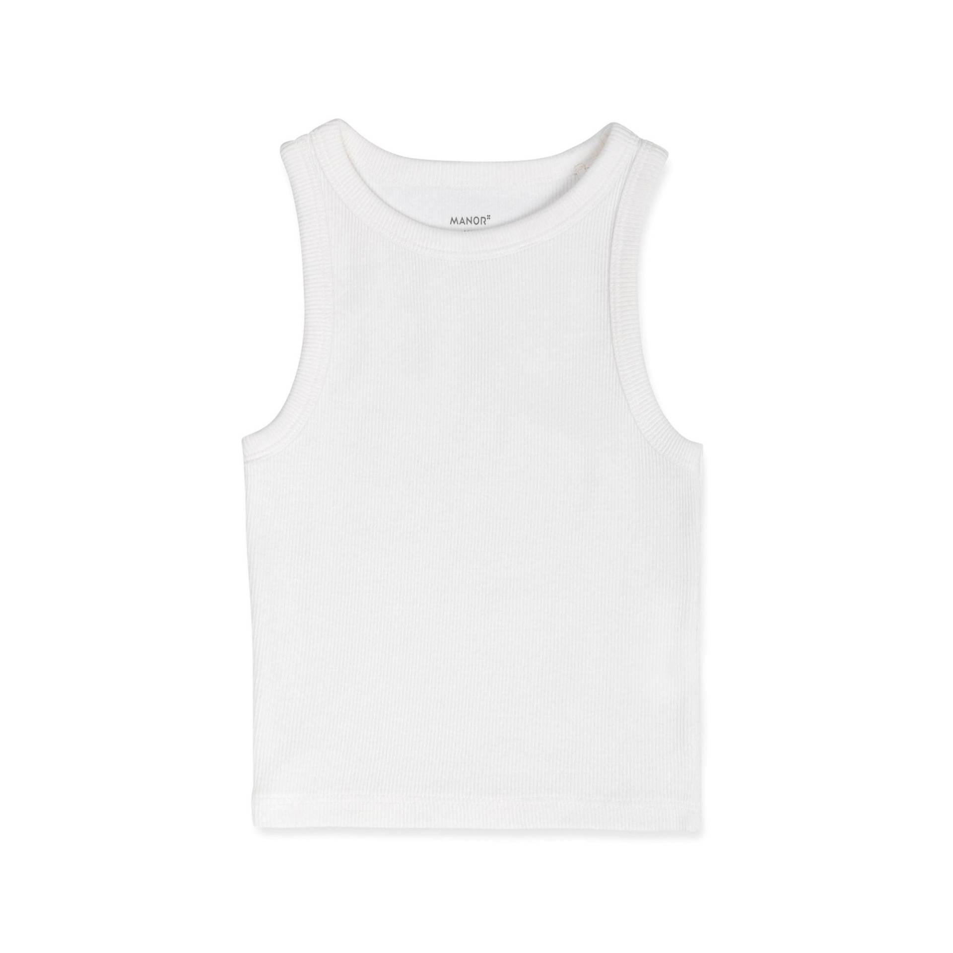 Manor Kids - Cropped Top, 122, Weiss von Manor Kids