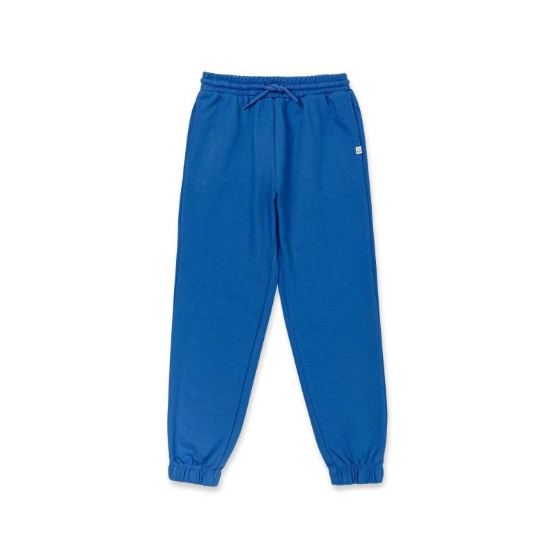 Jogginghose Mit Bündchen Jungen Blau 128 von Manor Kids