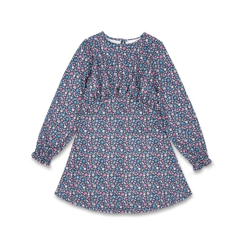 Kleid Mädchen Anthrazit 122 von Manor Kids