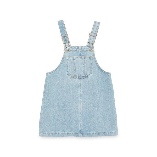 Kleid Mädchen Jeans 116 von Manor Kids