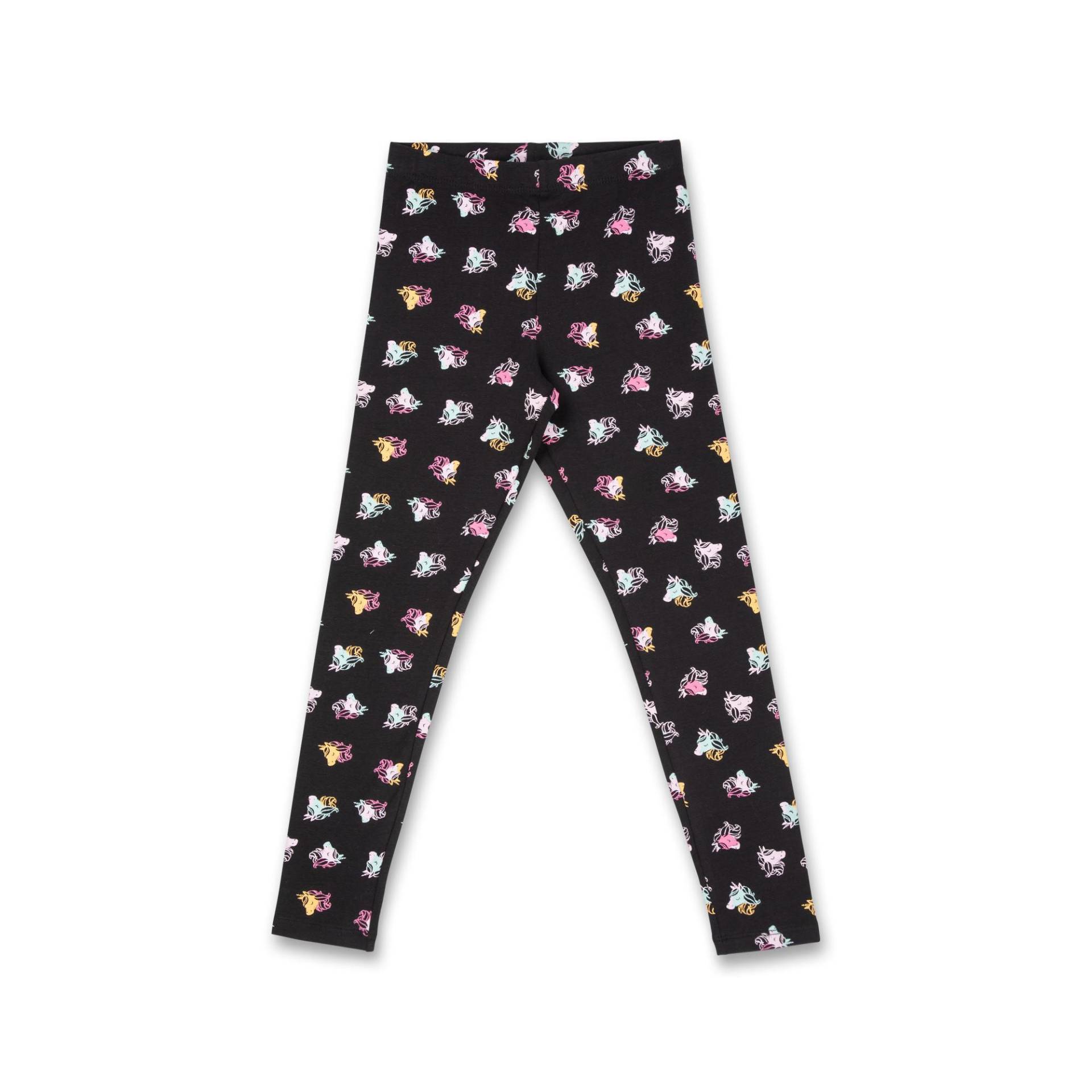 Leggings Mädchen Black 116 von Manor Kids