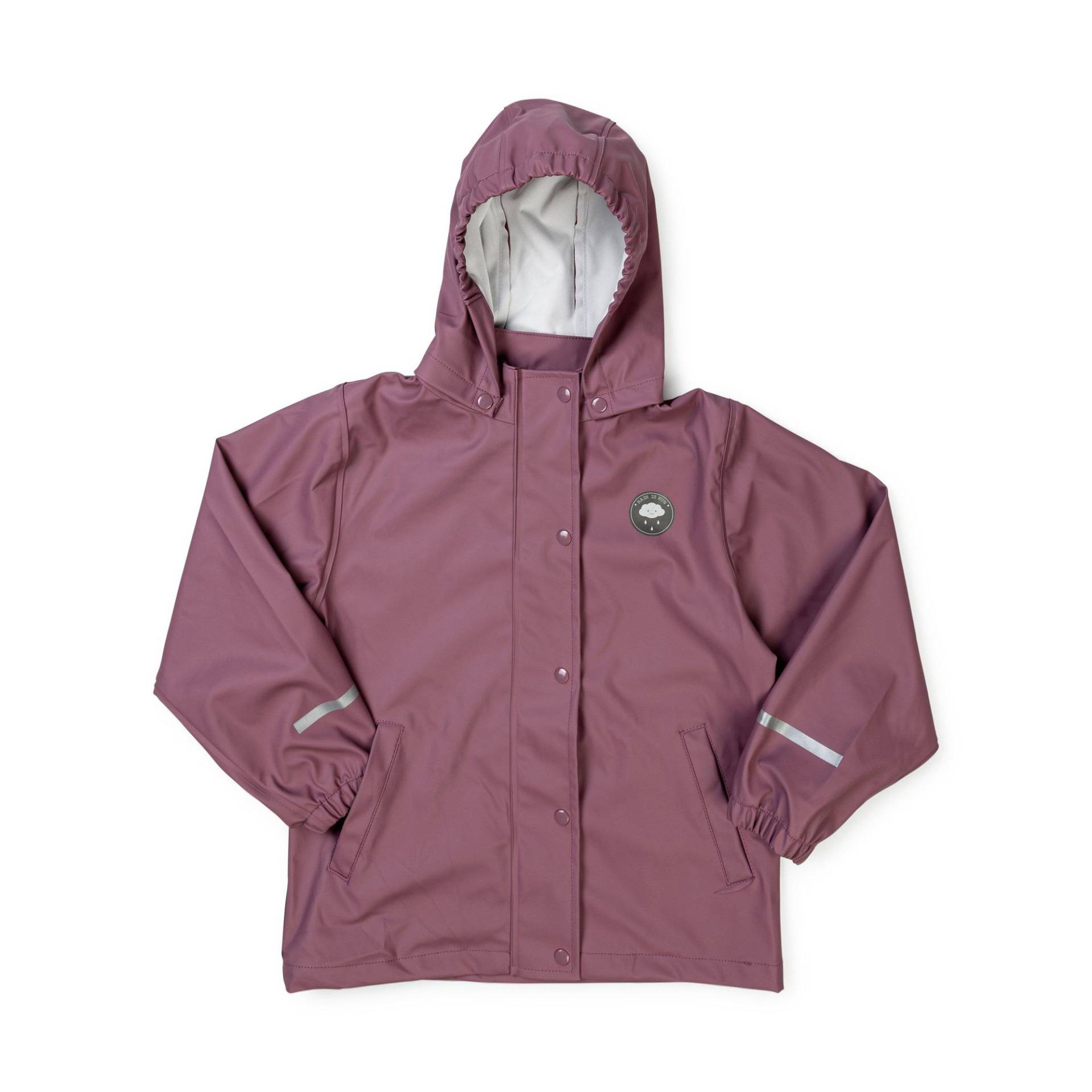 Regenjacke Unisex Lavendel 98-104 von Manor Kids