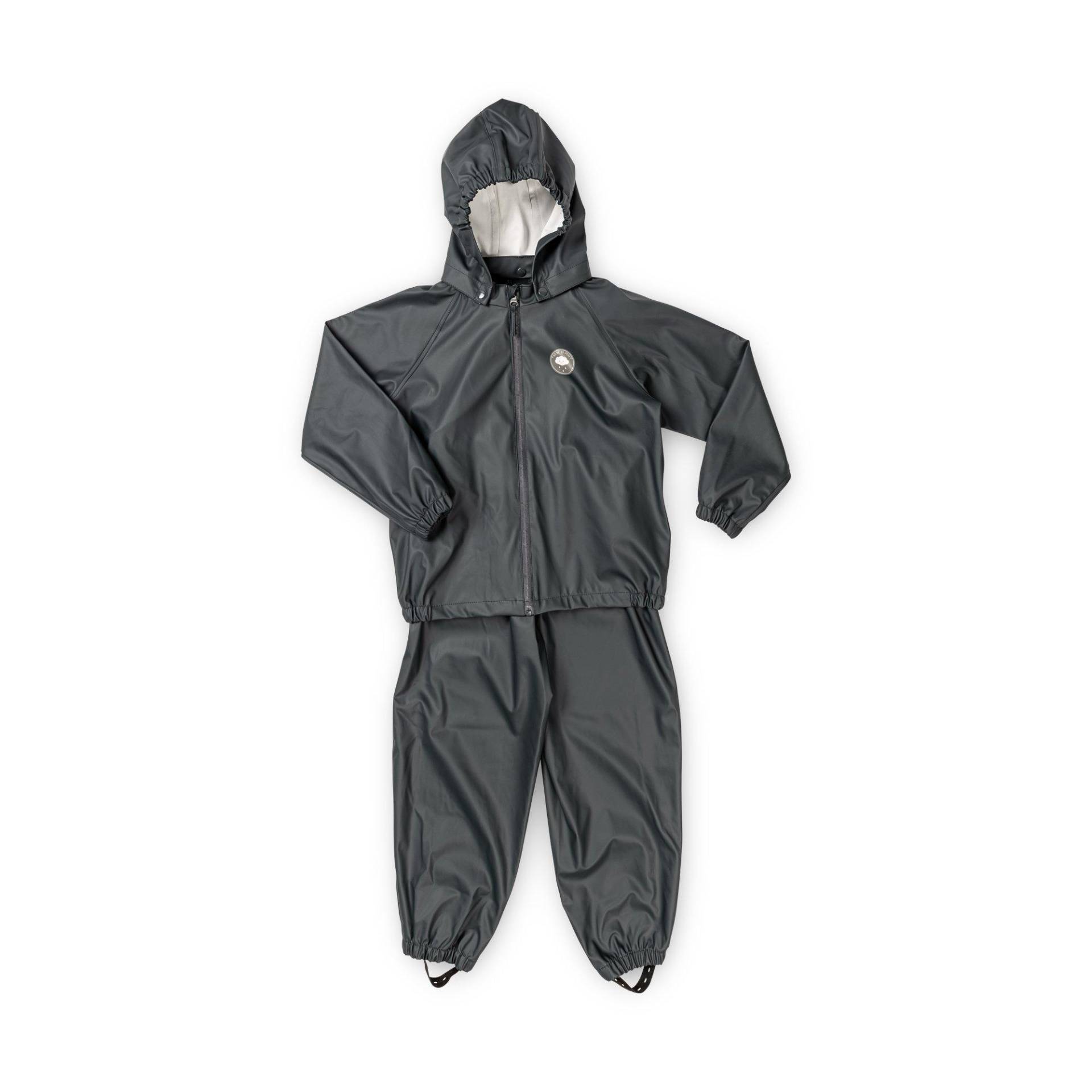 Set Jungen Nebelblau 110-116 von Manor Kids