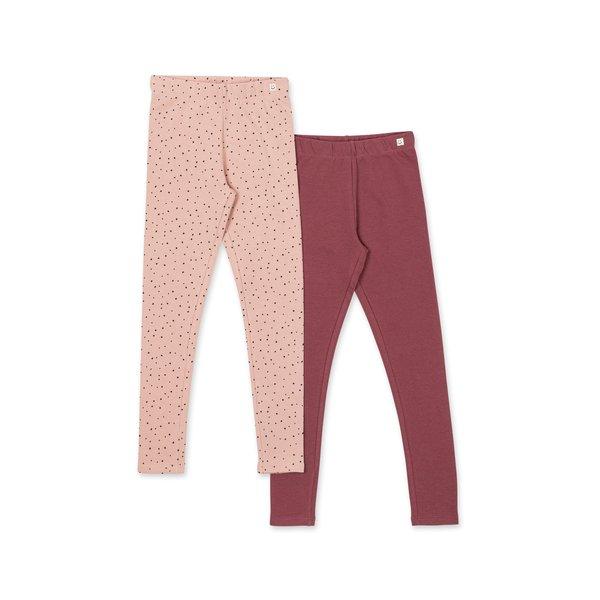 Duopack, Leggings Mädchen Rosa 110 von Manor Kids