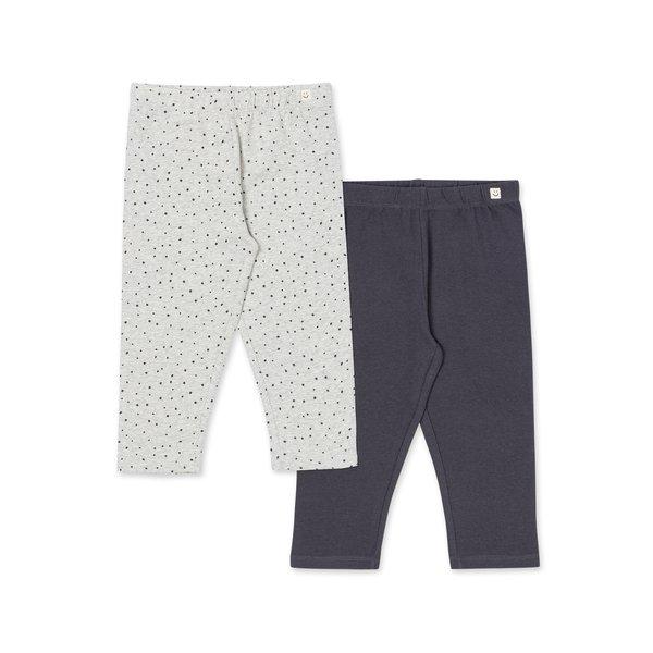 Duo, Leggings 3/4 Mädchen Grau Melange 122 von Manor Kids