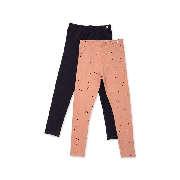 Duopack, Leggings Mädchen Rosa 134 von Manor Kids